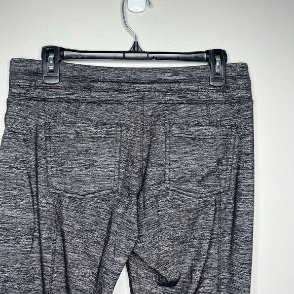 ATHLETA Women's Joggers Gray Size Small Zip Pockets Tapered Legs Stretch Lounge - Picture 5 of 7